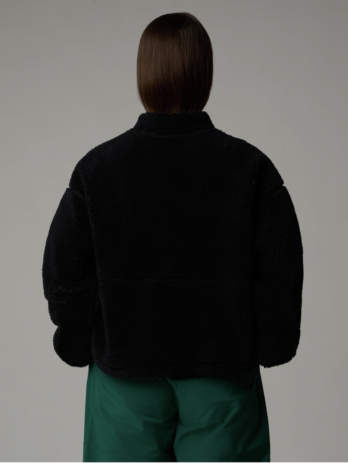 2026 New Arrival Pile Extreme Donna a Pelo Lungo Nero