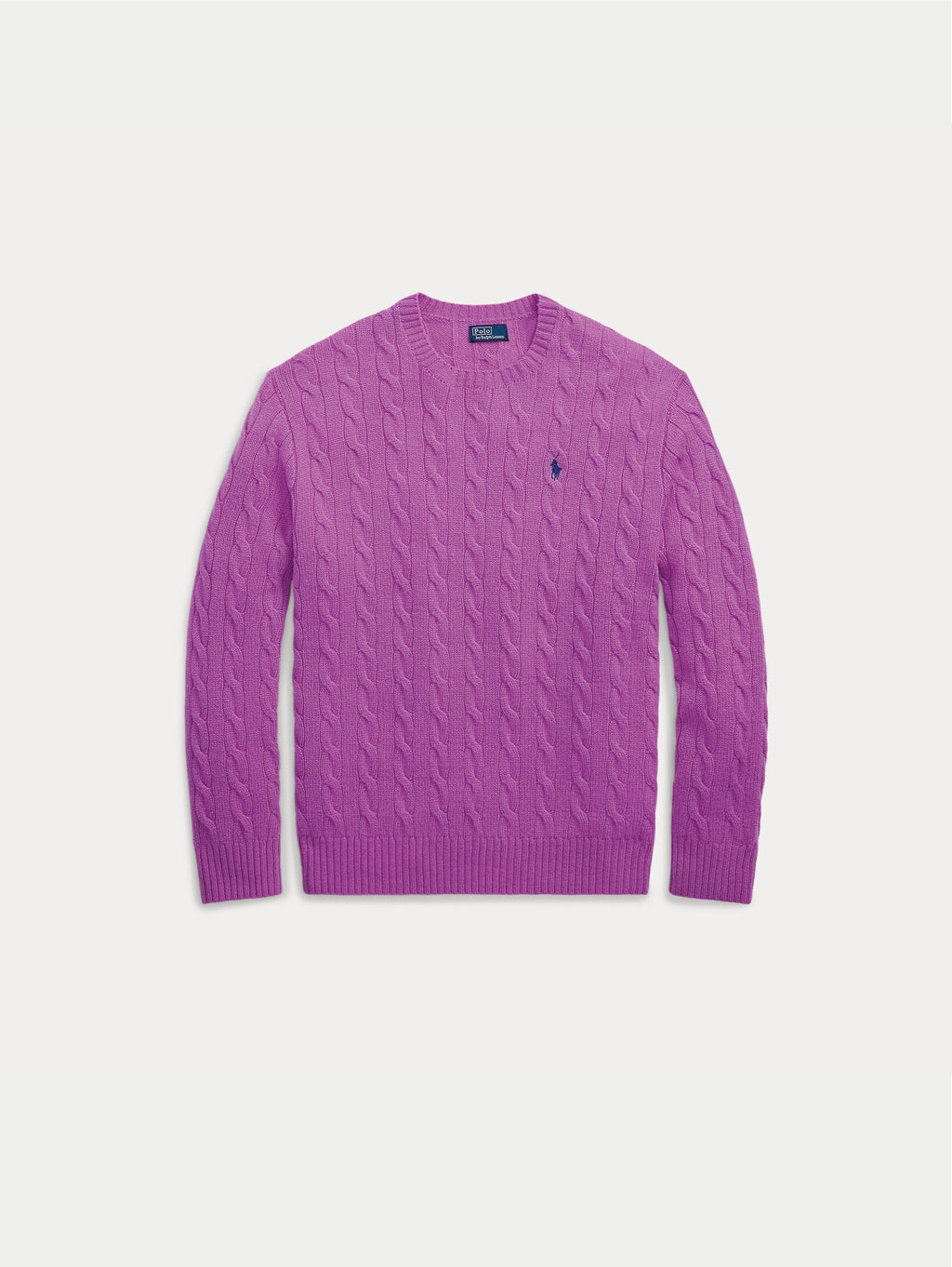 2026 New Arrival Maglia a Trecce Relaxed Fit Viola