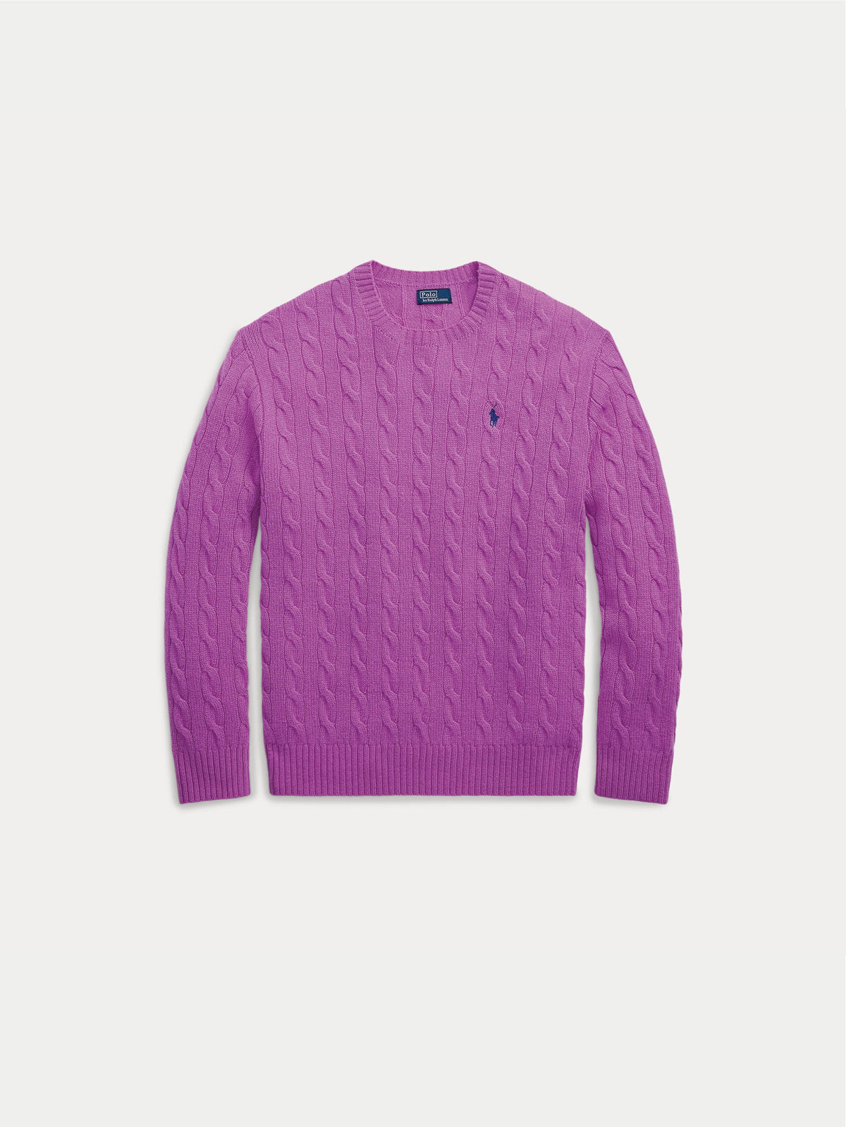 2026 New Arrival Maglia a Trecce Relaxed Fit Viola