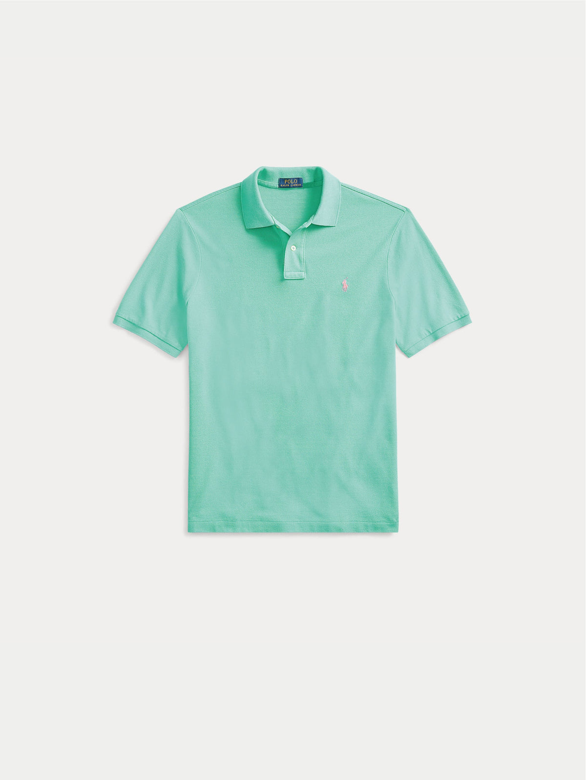 2026 New Arrival Polo in Cotone Piquè Slim Fit Verde