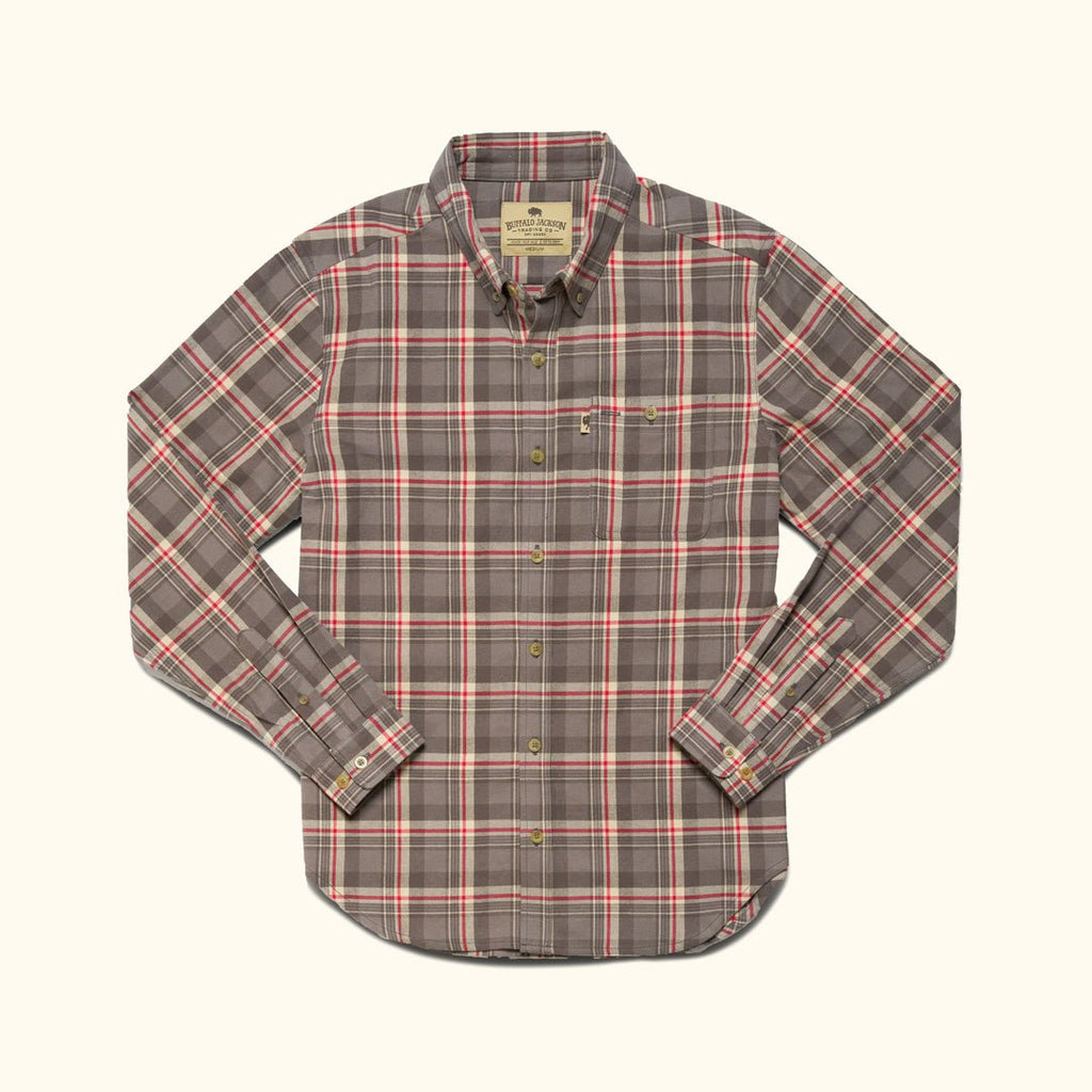 2026 New Arrival Fairbanks Flannel Shirt | Barnwood
