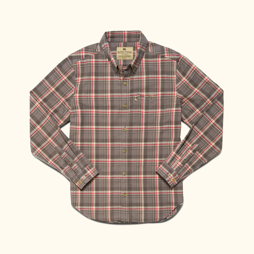 2026 New Arrival Fairbanks Flannel Shirt | Barnwood