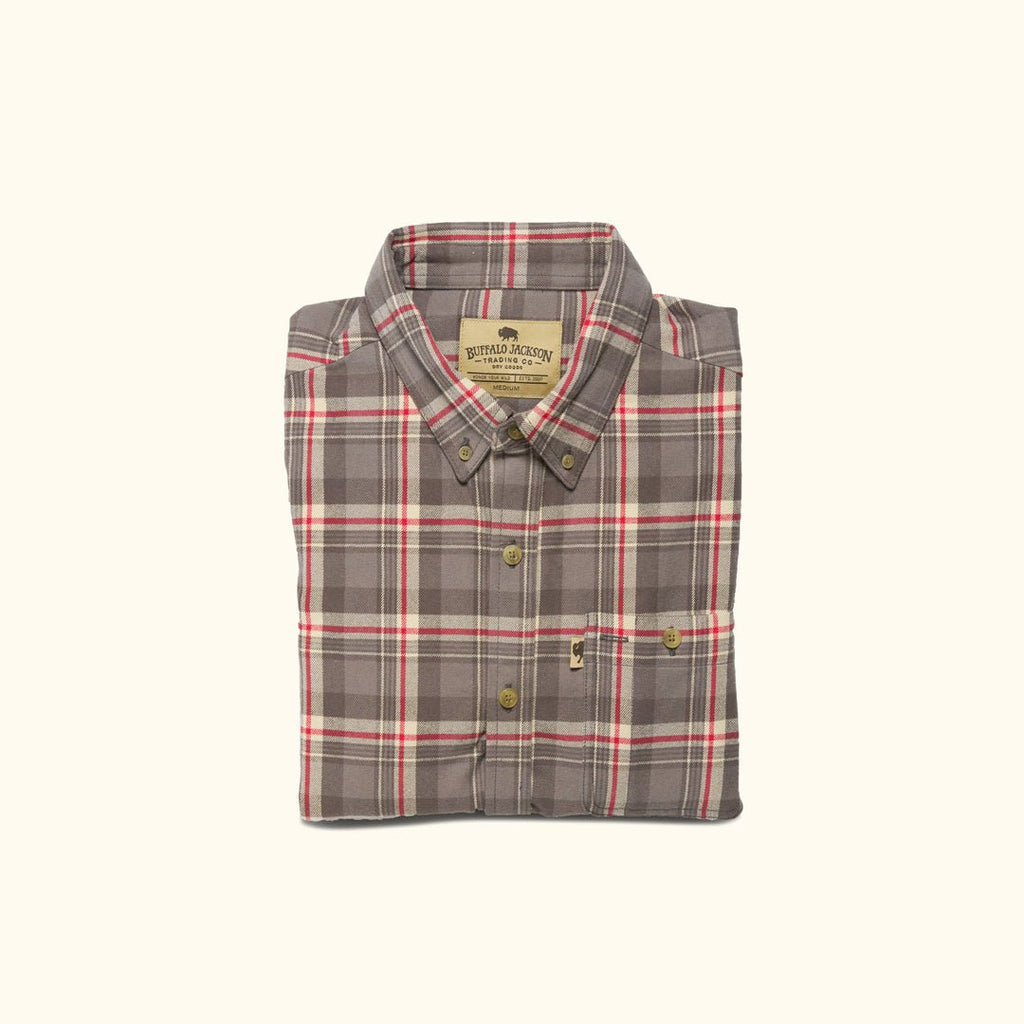 2026 New Arrival Fairbanks Flannel Shirt | Barnwood