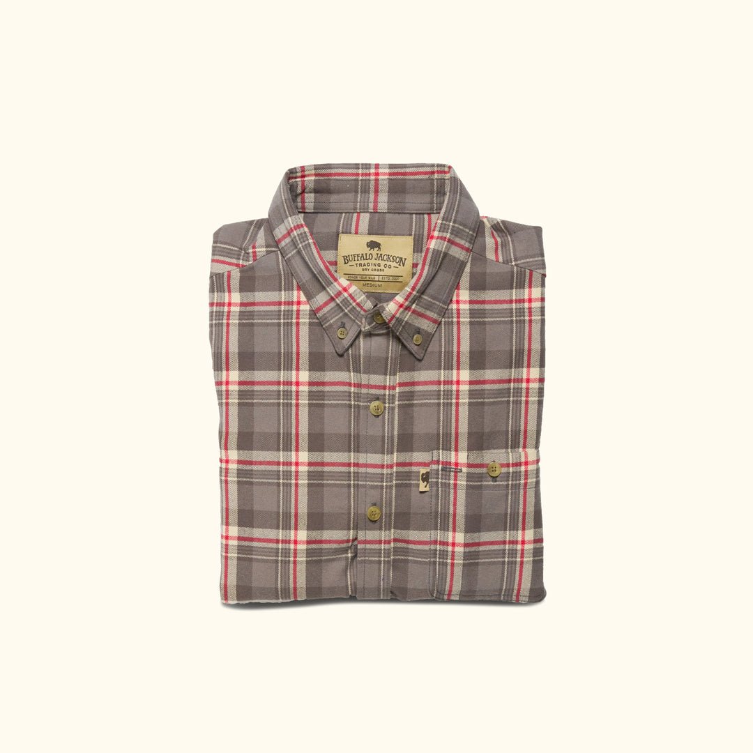 2026 New Arrival Fairbanks Flannel Shirt | Barnwood