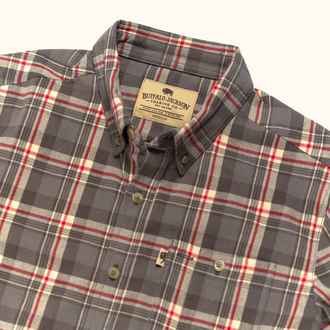 2026 New Arrival Fairbanks Flannel Shirt | Barnwood