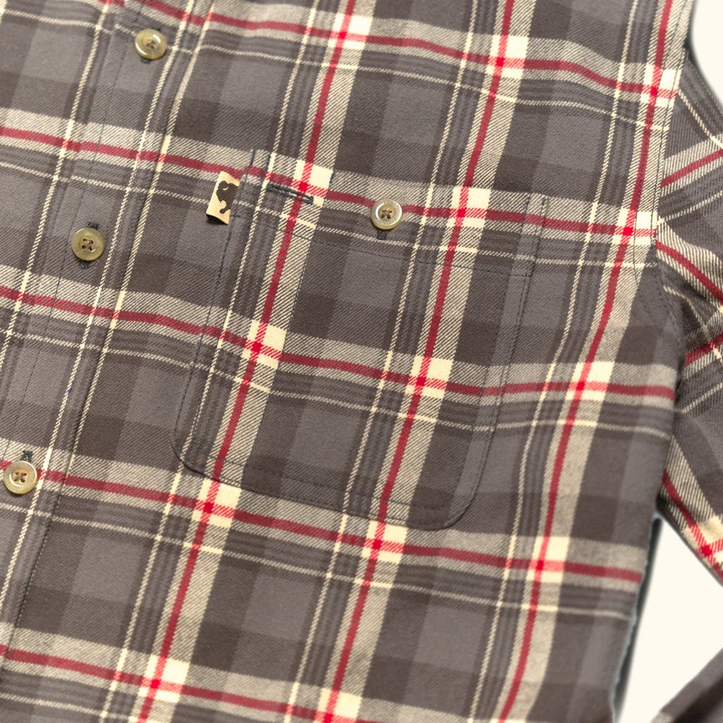 2026 New Arrival Fairbanks Flannel Shirt | Barnwood