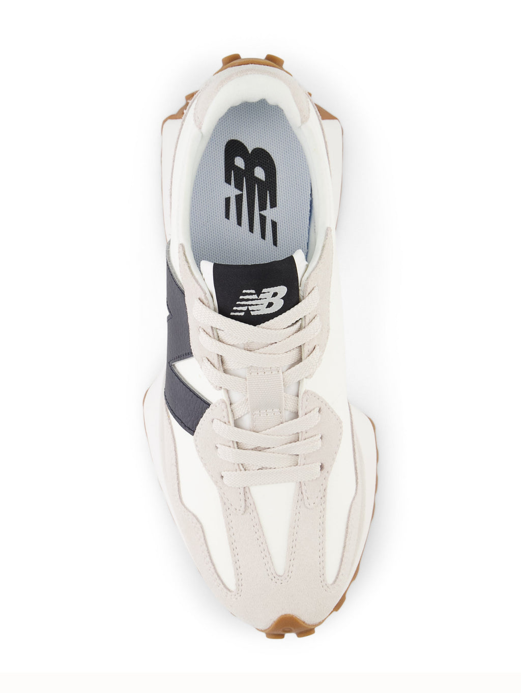 2026 New Arrival Sneakers Retr 327 in Pelle Bianco/Nero