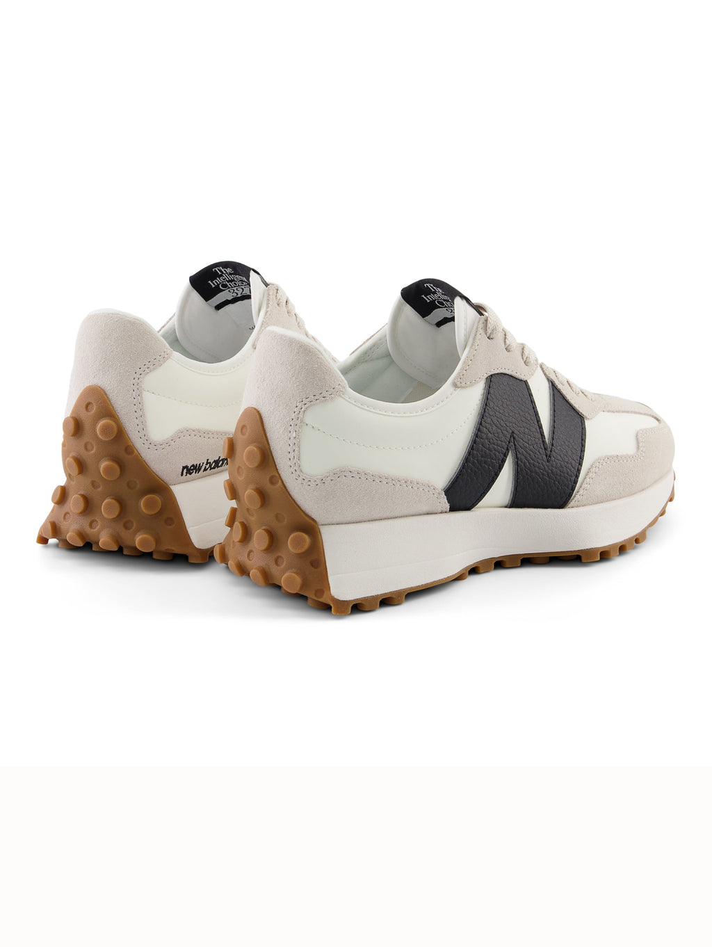 2026 New Arrival Sneakers Retr 327 in Pelle Bianco/Nero
