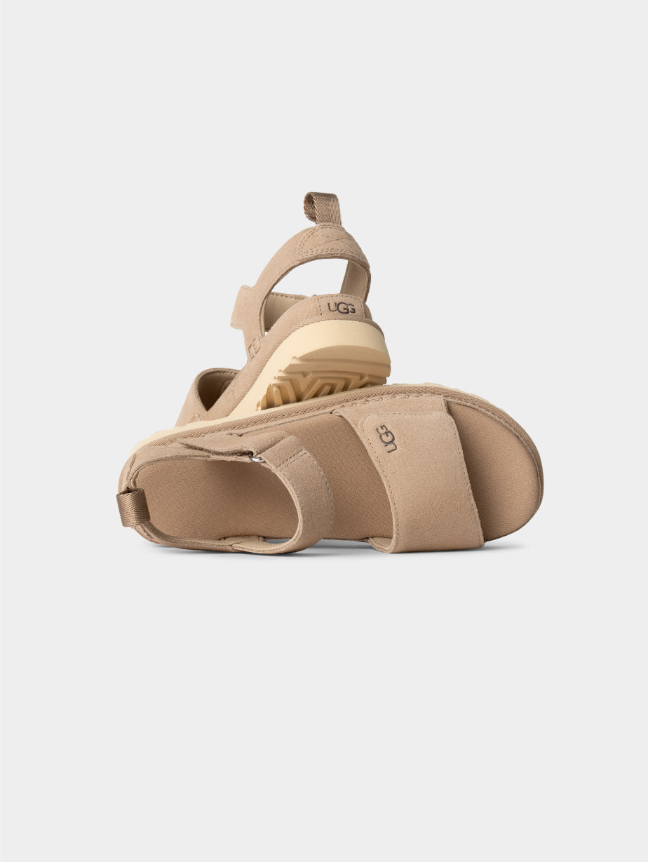 2026 New Arrival Sandali in Pelle Scamosciata GoldenStar Sabbia