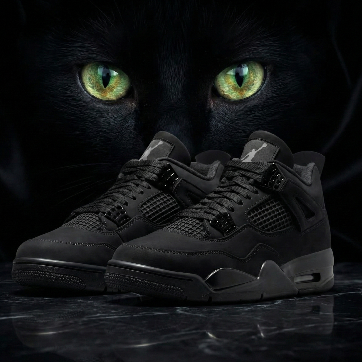 2026 New Arrival Jordan 4 Retro 'Black Cat' (2026)