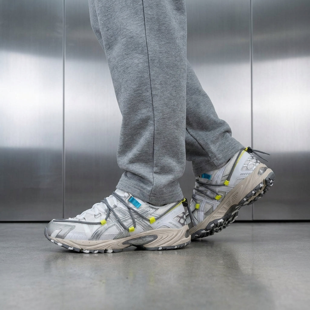 2026 New Arrival ASICS Gel-Kahana TR V2 'White Grey Yellow'