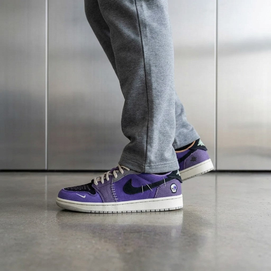 2026 New Arrival Zion Williamson x Air Jordan 1 Retro Low OG 'Voodoo Alternate'