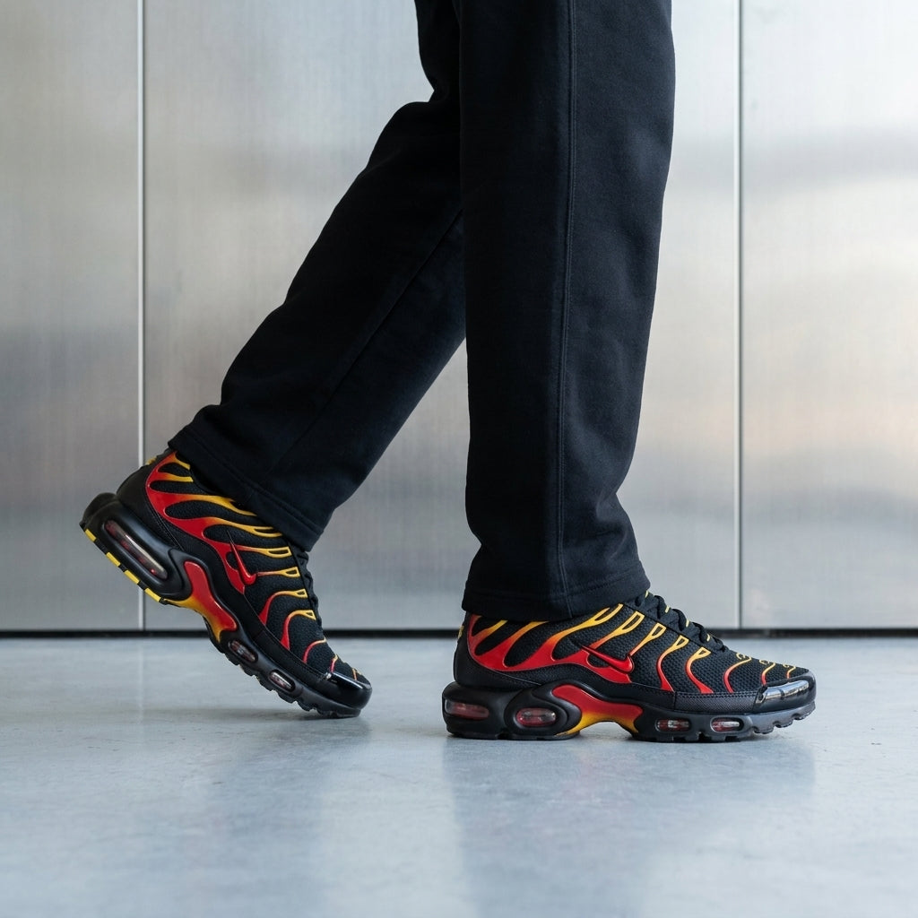 Nike Air Max Plus TN 'Black University Gold Red'