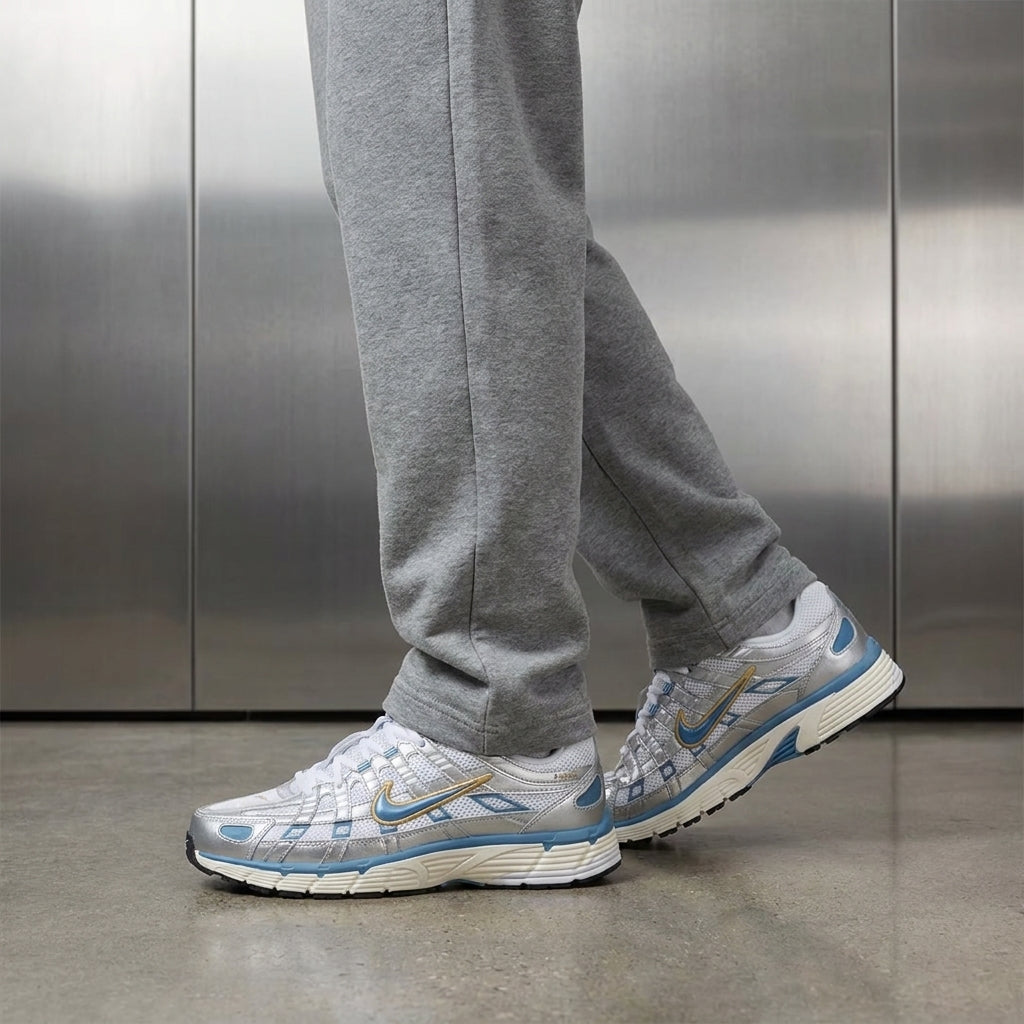 Nike P-6000 'Metallic Silver Aegean Storm'