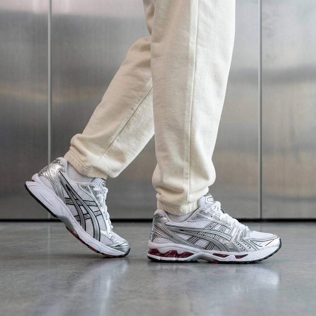 2026 New Arrival ASICS Gel-Kayano 14 'White Pure Silver'