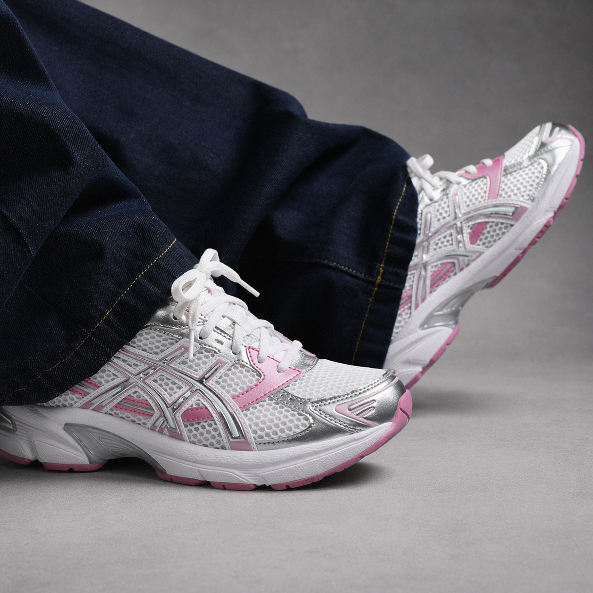 2026 New Arrival ASICS Gel-1130 'White Pure Silver Pink'