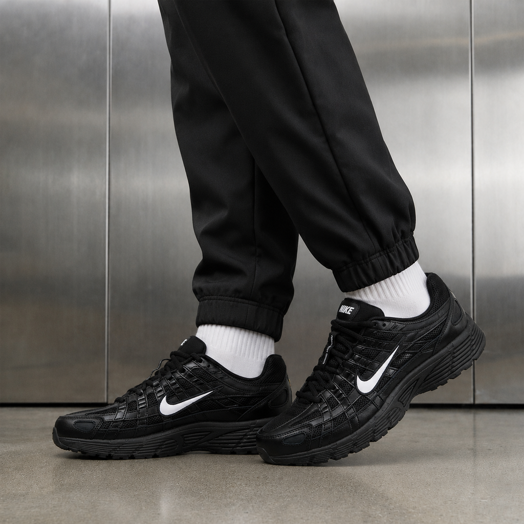 Nike P-6000 'Black Black White'