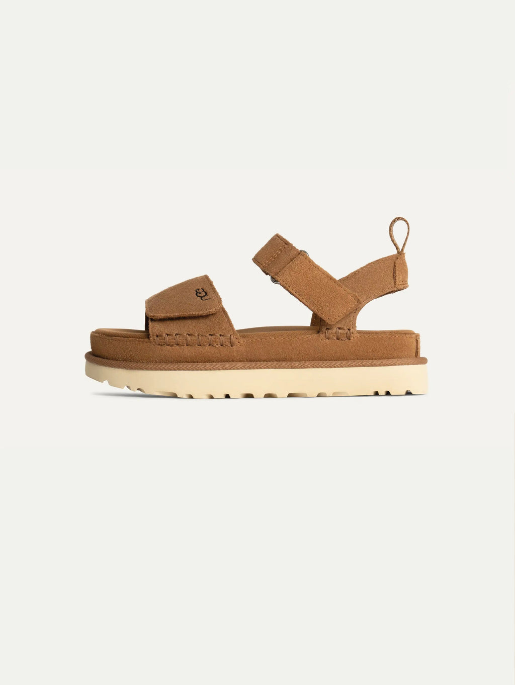 2026 New Arrival Sandali in Pelle Scamosciata GoldenStar Castagna