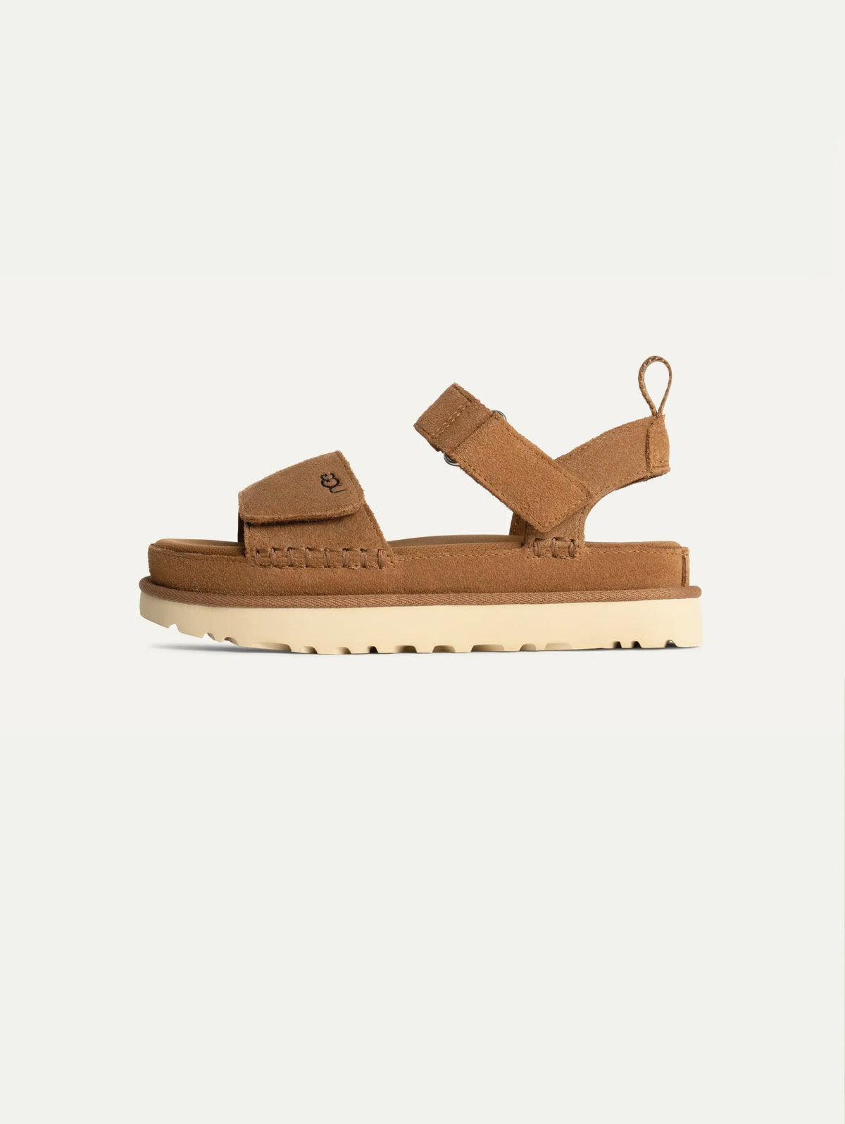 2026 New Arrival Sandali in Pelle Scamosciata GoldenStar Castagna