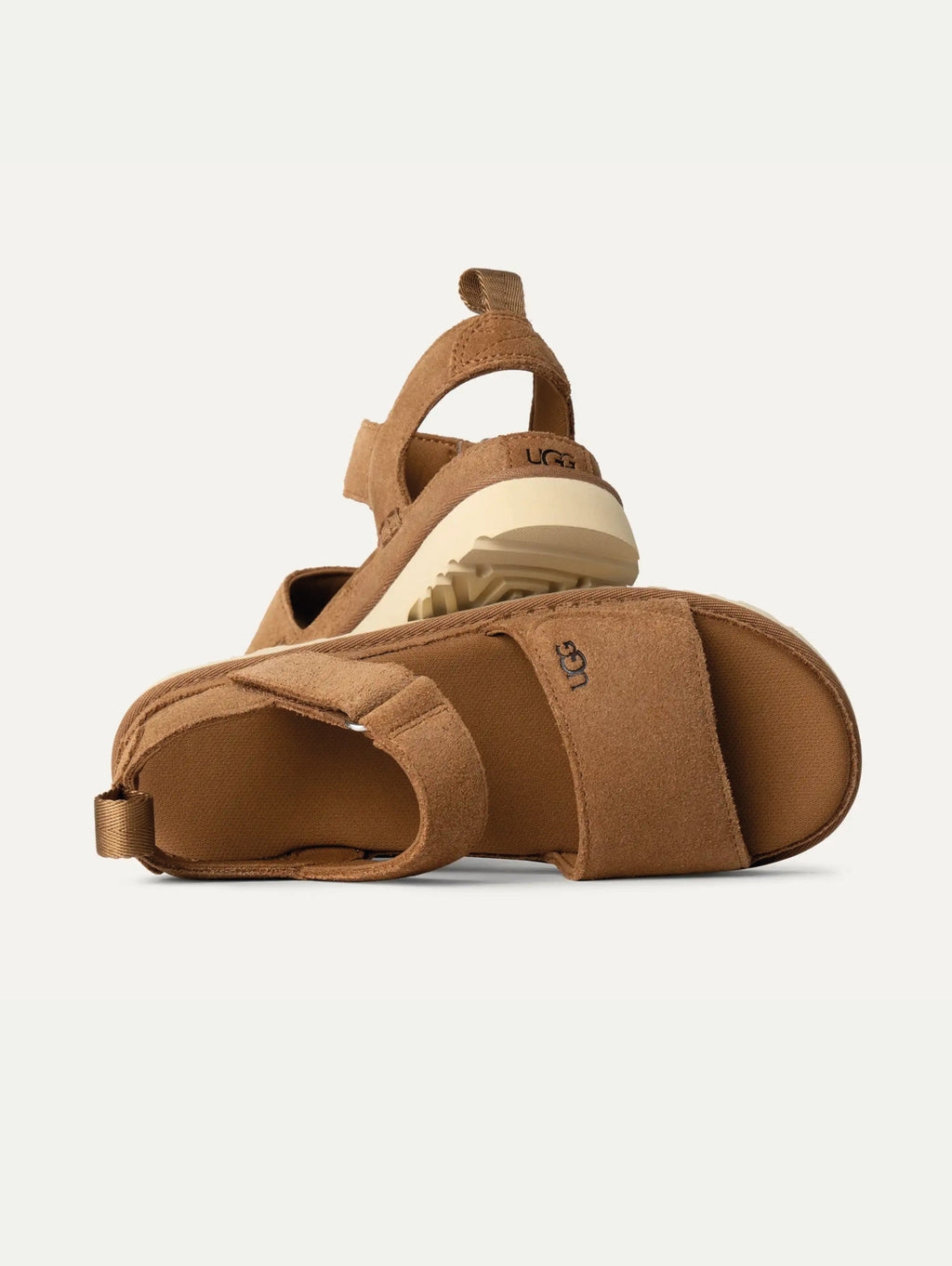 2026 New Arrival Sandali in Pelle Scamosciata GoldenStar Castagna