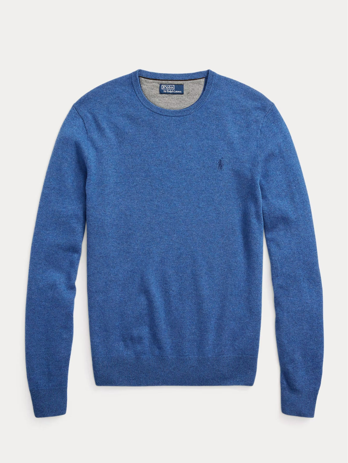 2026 New Arrival Maglia Girocollo in Lana Blu Chiaro