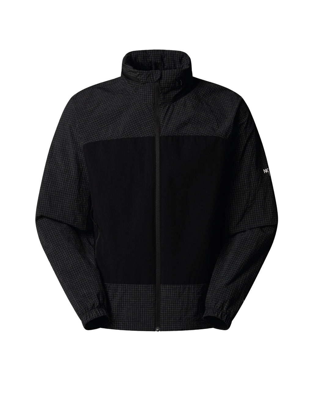 Giacca a Vento Leggera in Tessuto FlashDry Nero