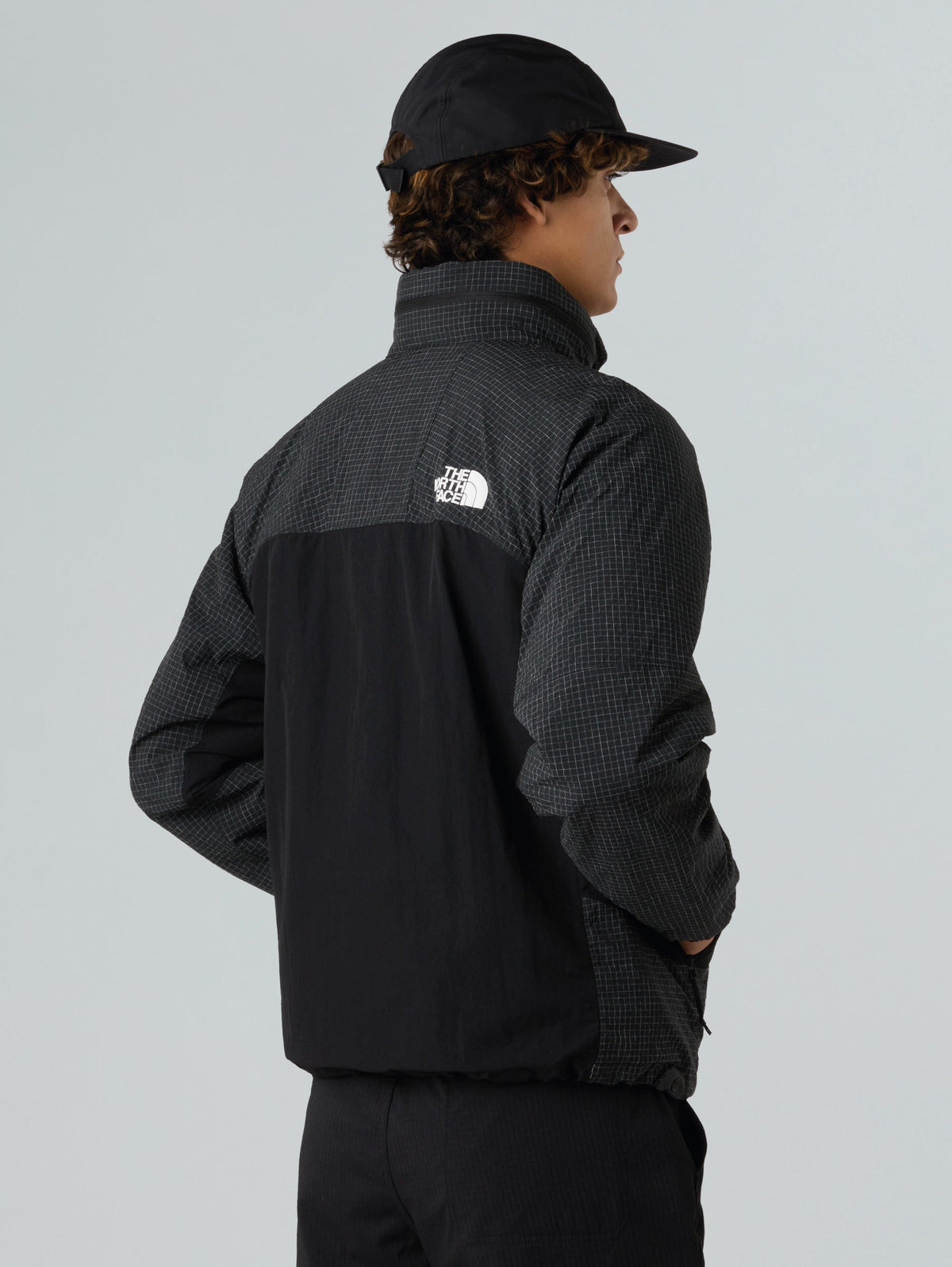 Giacca a Vento Leggera in Tessuto FlashDry Nero