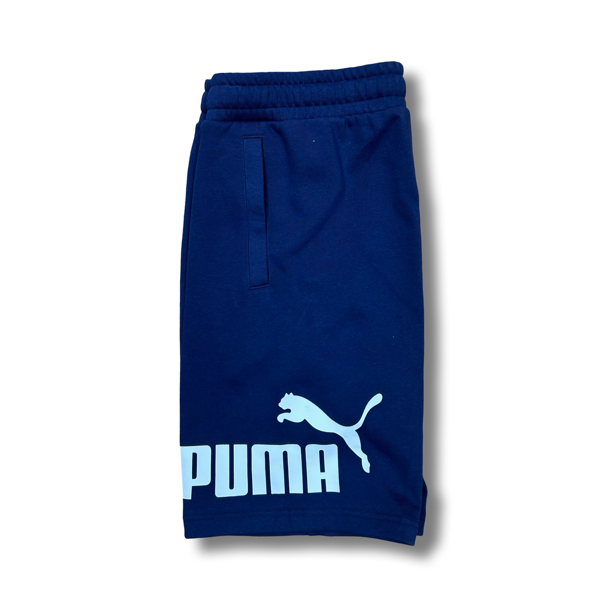 Top Seller PUMA ESS BIG LOGO FLEECE 10 SHORTS US - Men’s- PUMA NAVY