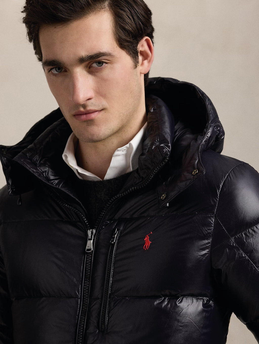 2026 New Arrival Piumino Lucido in Ripstop Nero