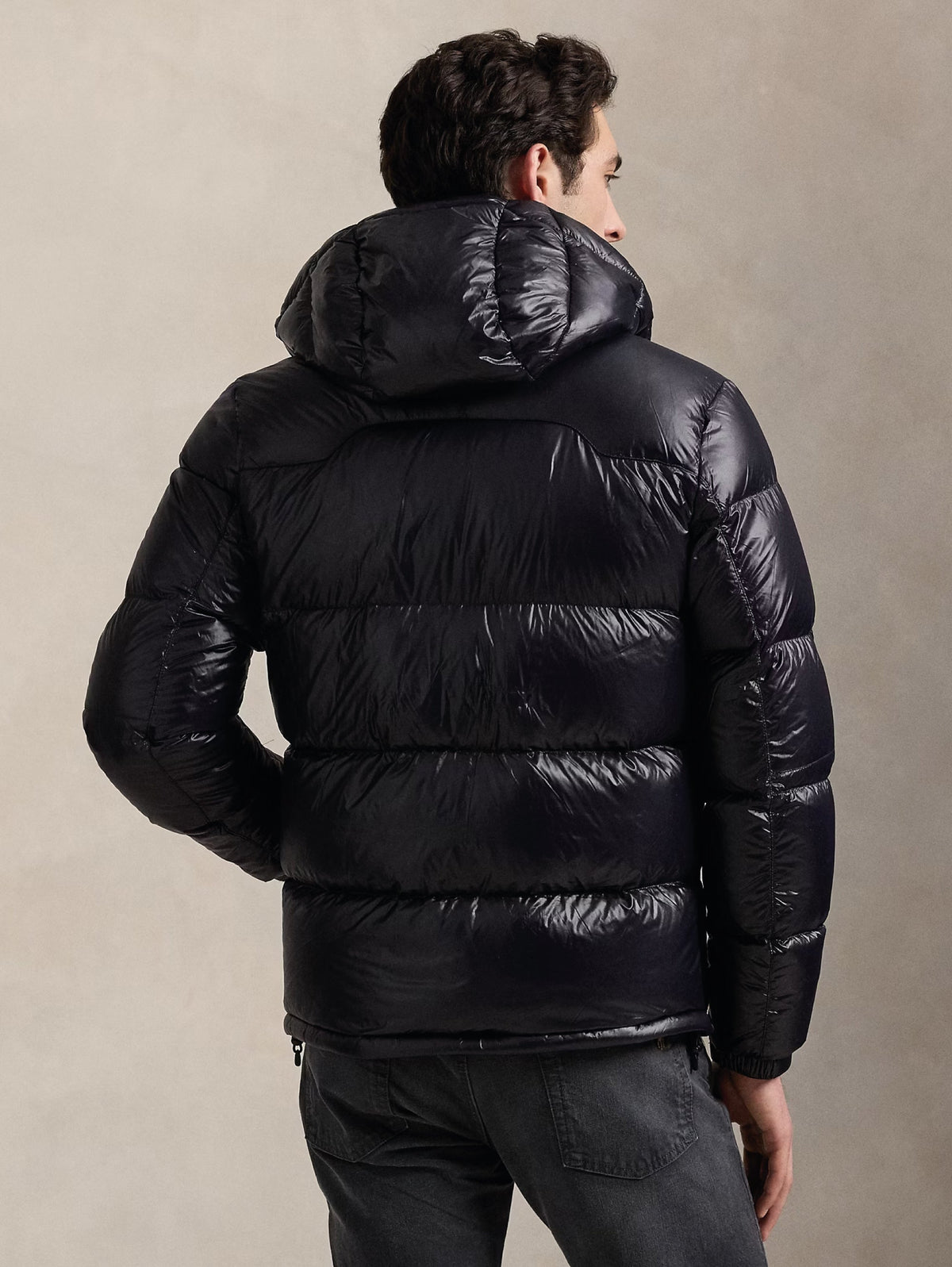 2026 New Arrival Piumino Lucido in Ripstop Nero