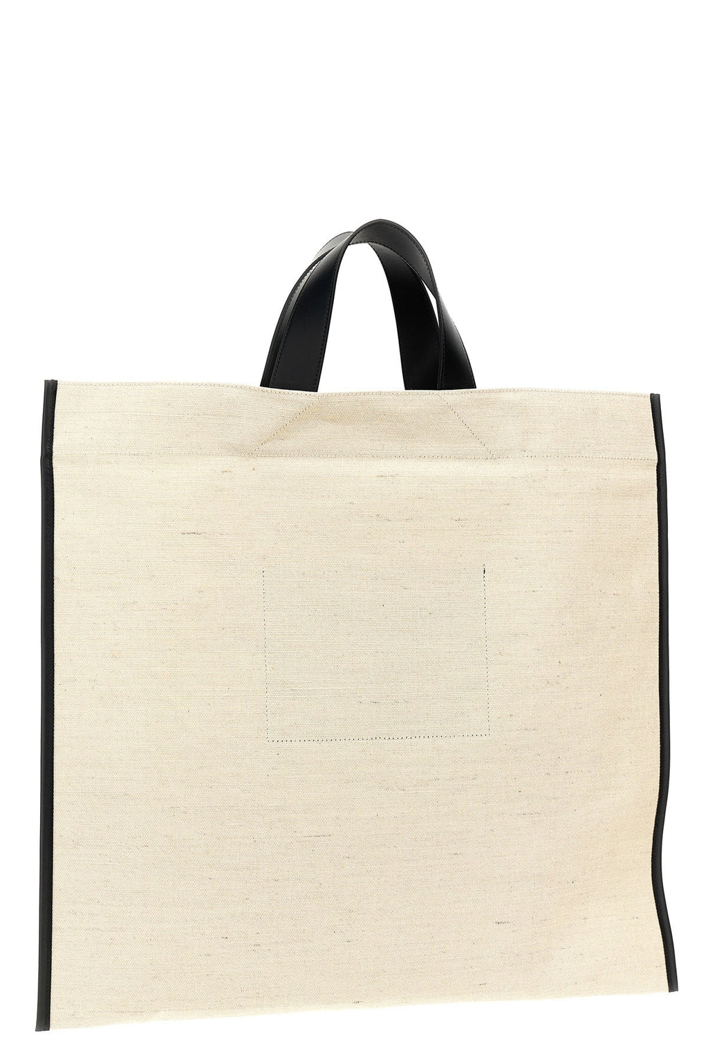2026 New Arrival border book tote square canvas shopping bag