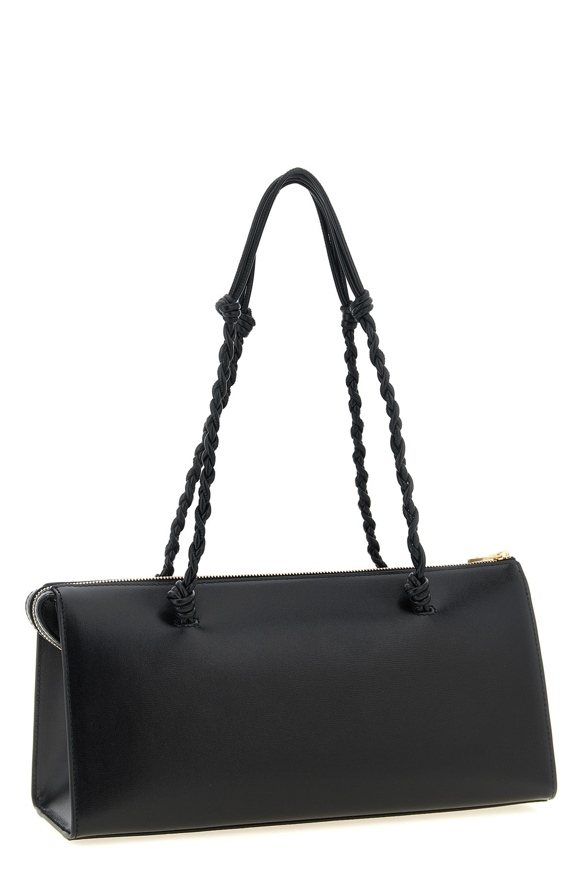 2026 New Arrival tangle tent shoulder bag in palmellated leather and smooth leather