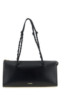 2026 New Arrival tangle tent shoulder bag in palmellated leather and smooth leather
