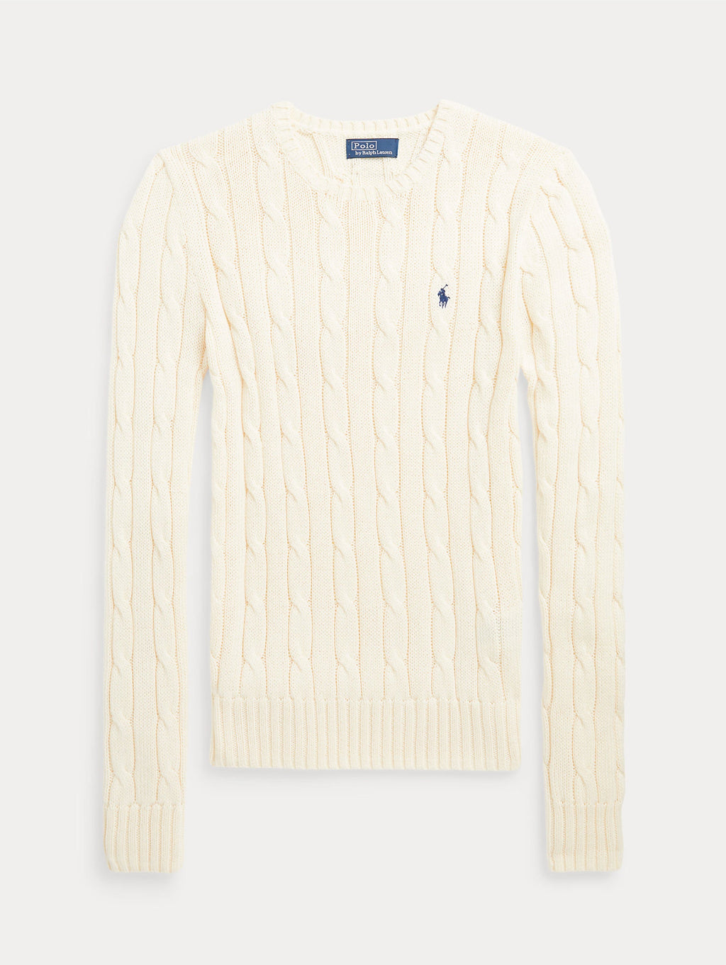 2026 New Arrival Maglia a Trecce in Misto Cashmere Crema