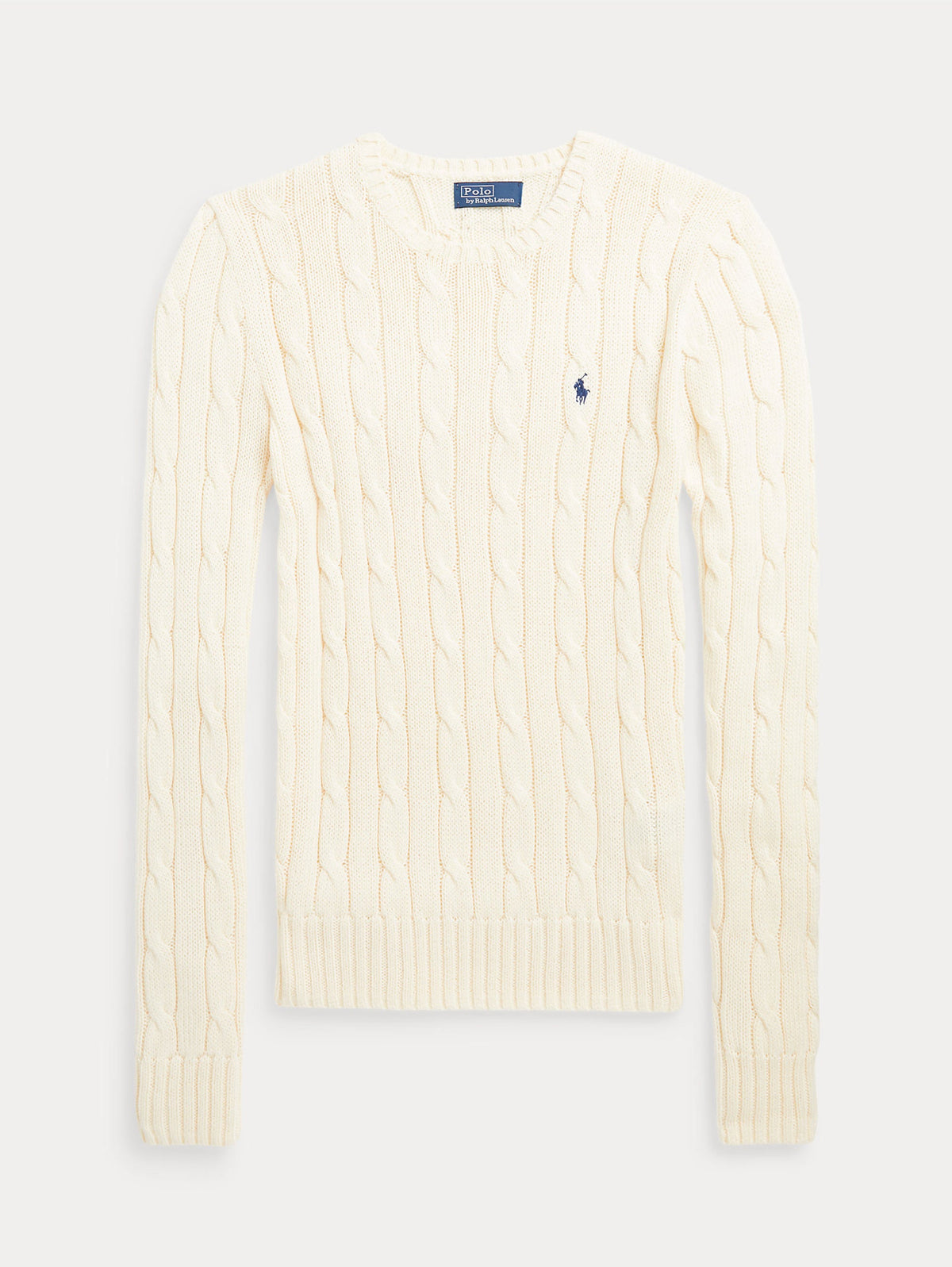 2026 New Arrival Maglia a Trecce in Misto Cashmere Crema