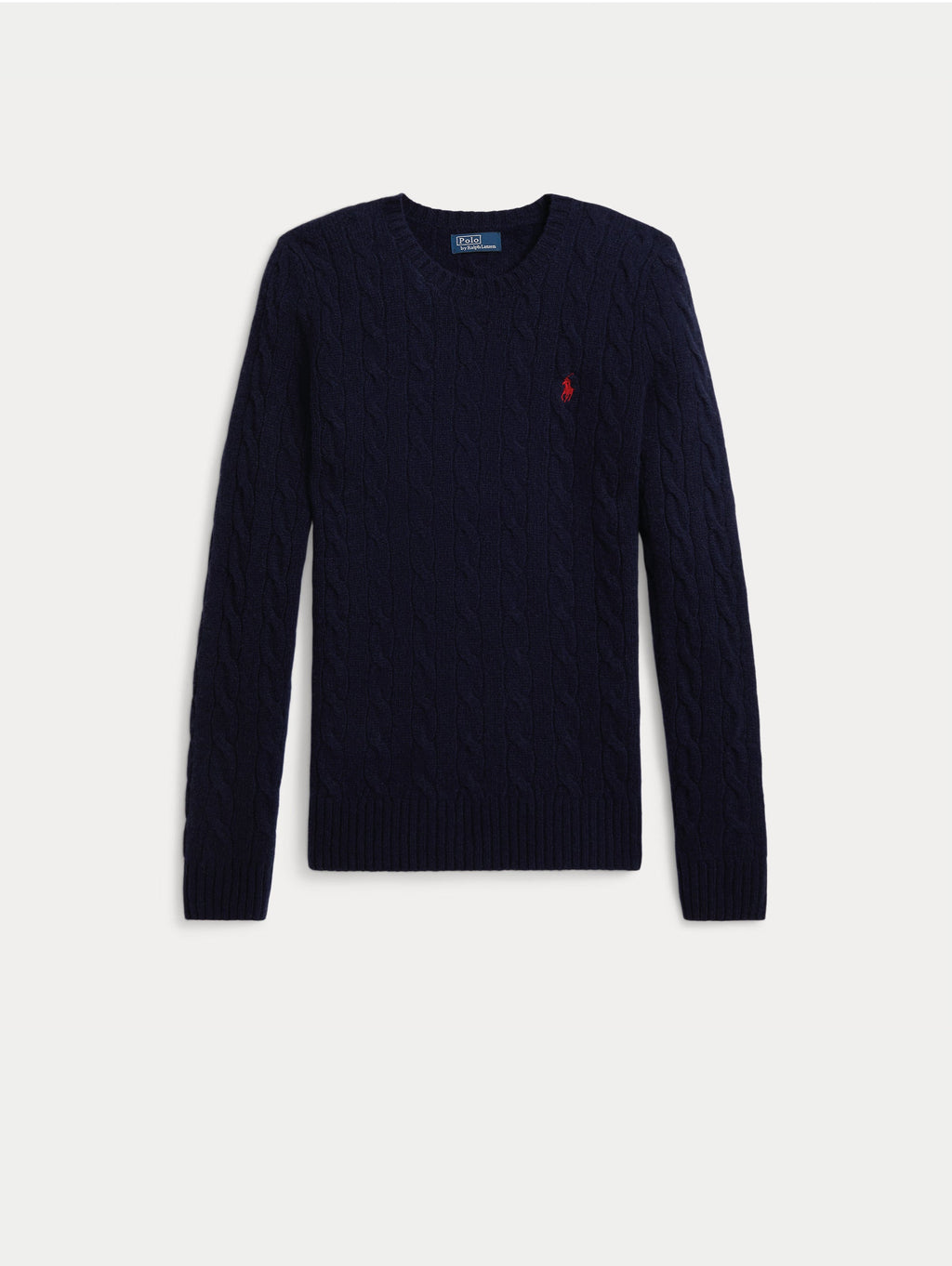 2026 New Arrival Maglia a Trecce in Misto Cashmere Navy