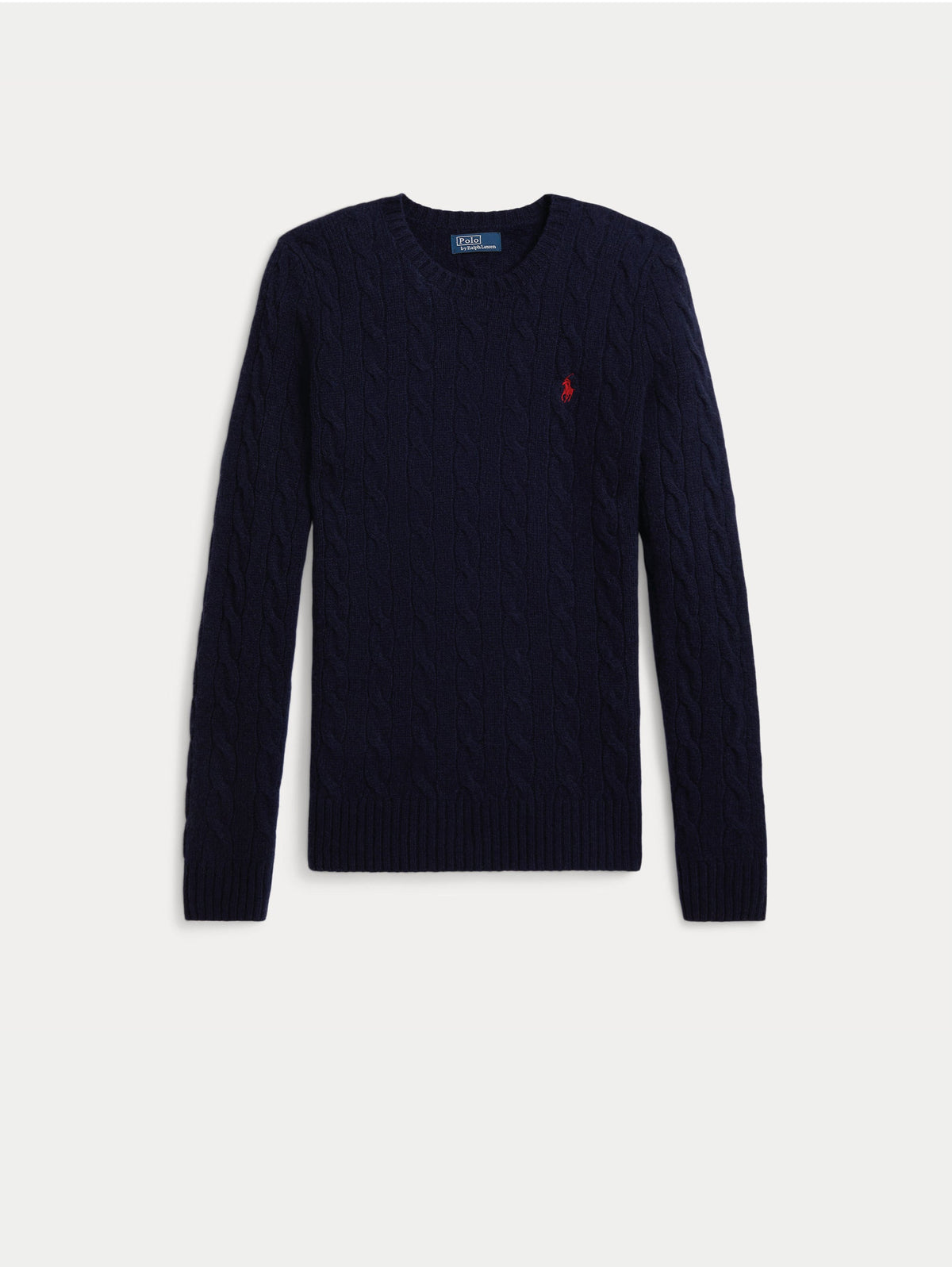 2026 New Arrival Maglia a Trecce in Misto Cashmere Navy