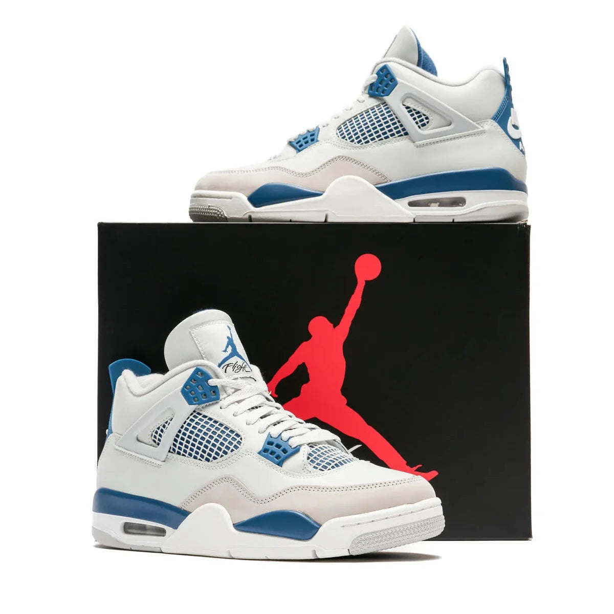 2026 New Arrival Jordan 4 Retro 'Military Blue'