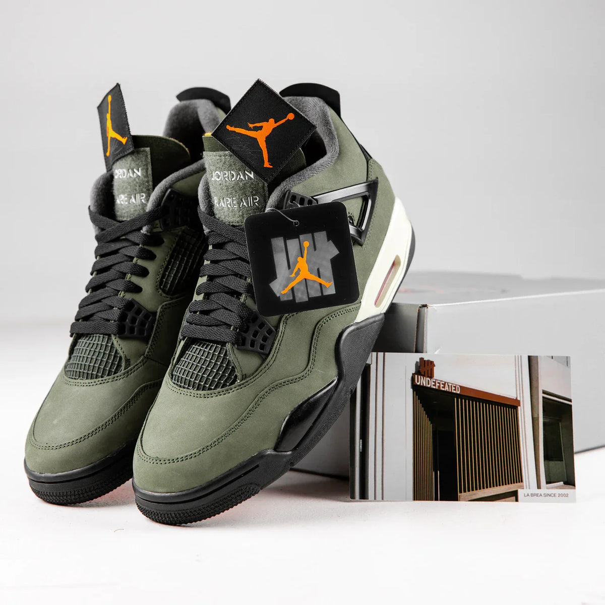 2026 New Arrival Jordan 4 Retro x UNDEFEATED