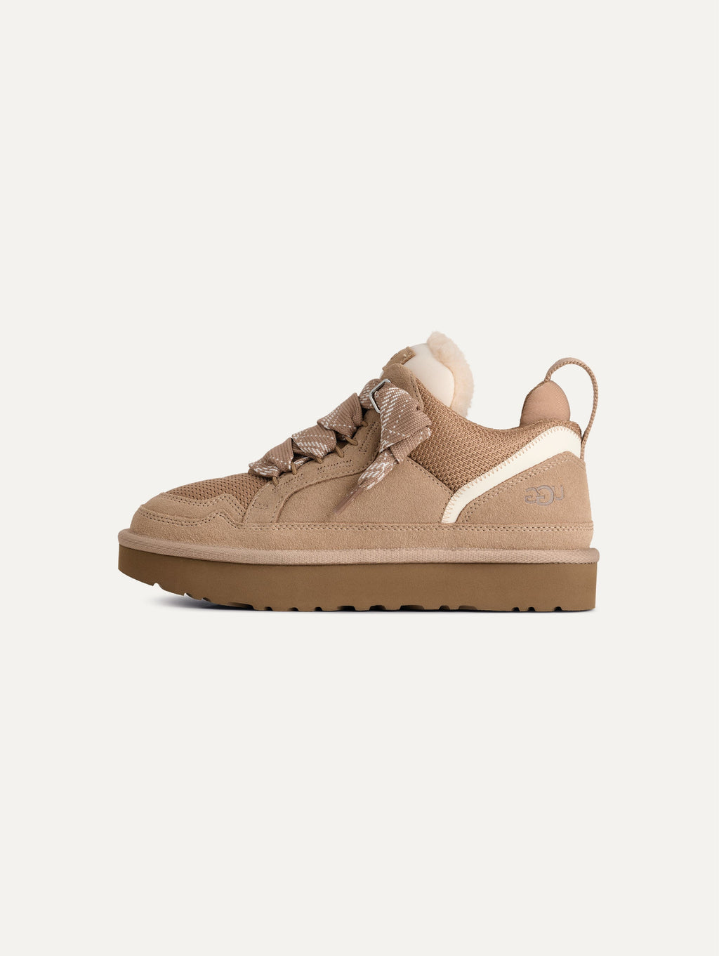 2026 New Arrival Sneakers in Camoscio Lo Lowmel Sabbia