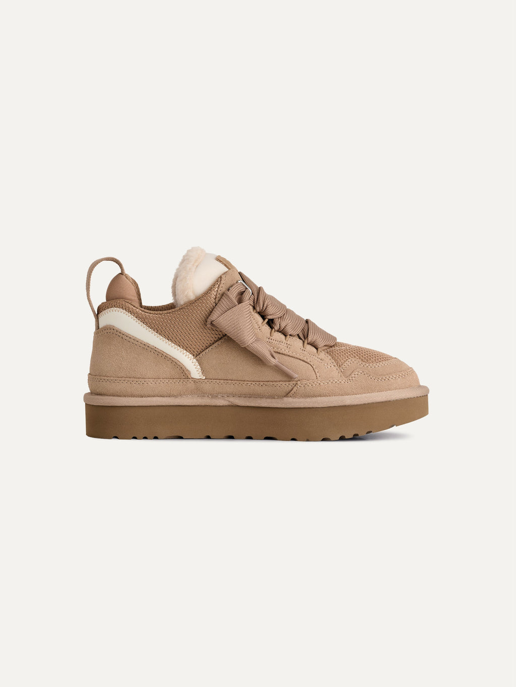 2026 New Arrival Sneakers in Camoscio Lo Lowmel Sabbia