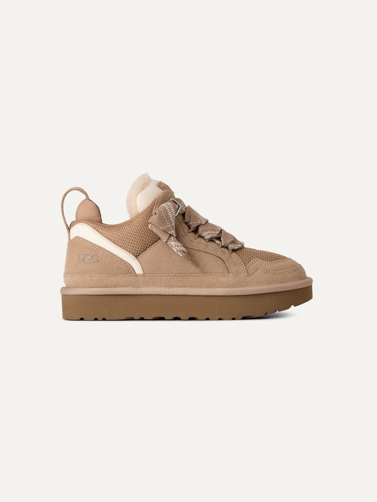 2026 New Arrival Sneakers in Camoscio Lo Lowmel Sabbia
