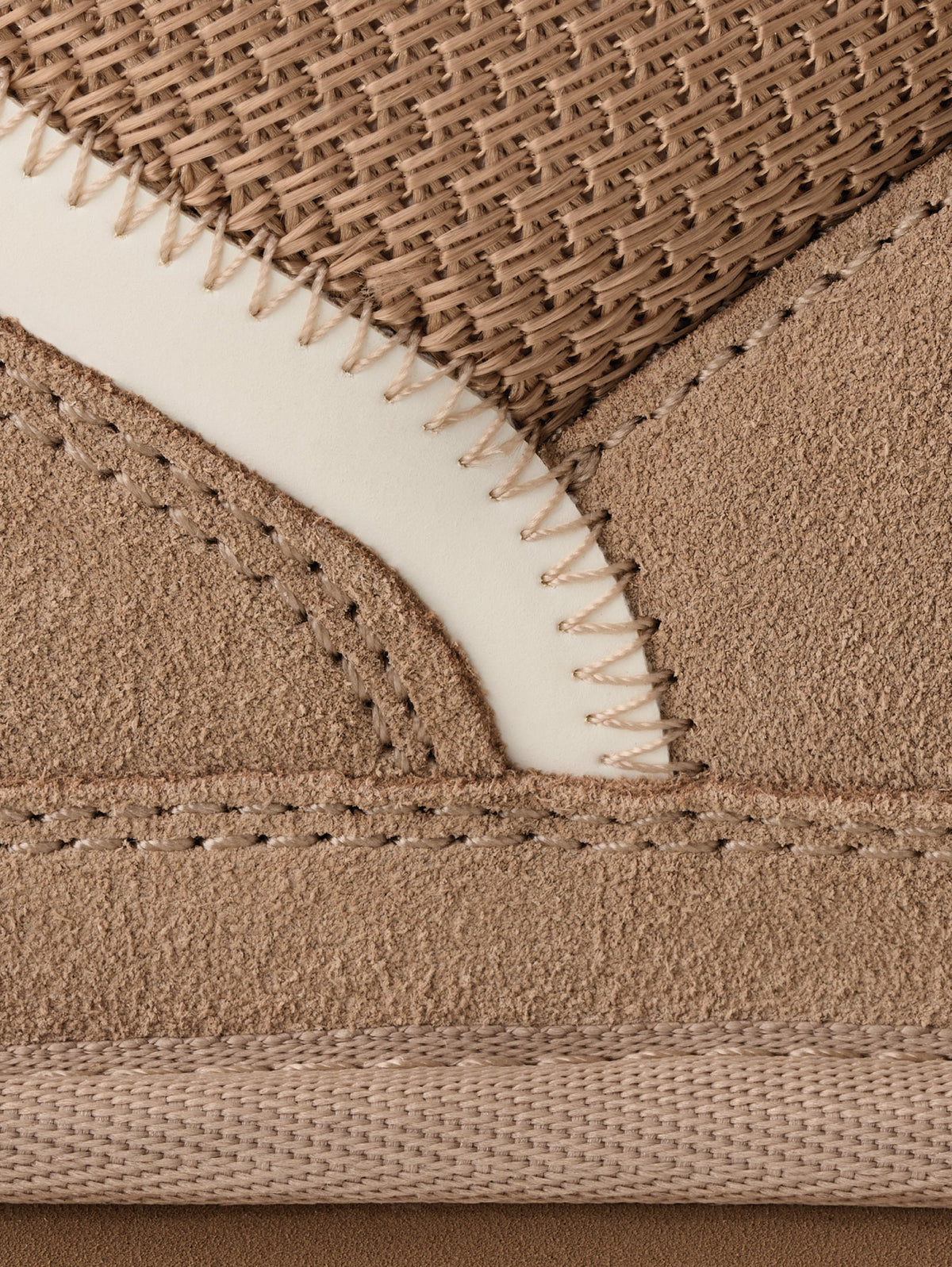 2026 New Arrival Sneakers in Camoscio Lo Lowmel Sabbia