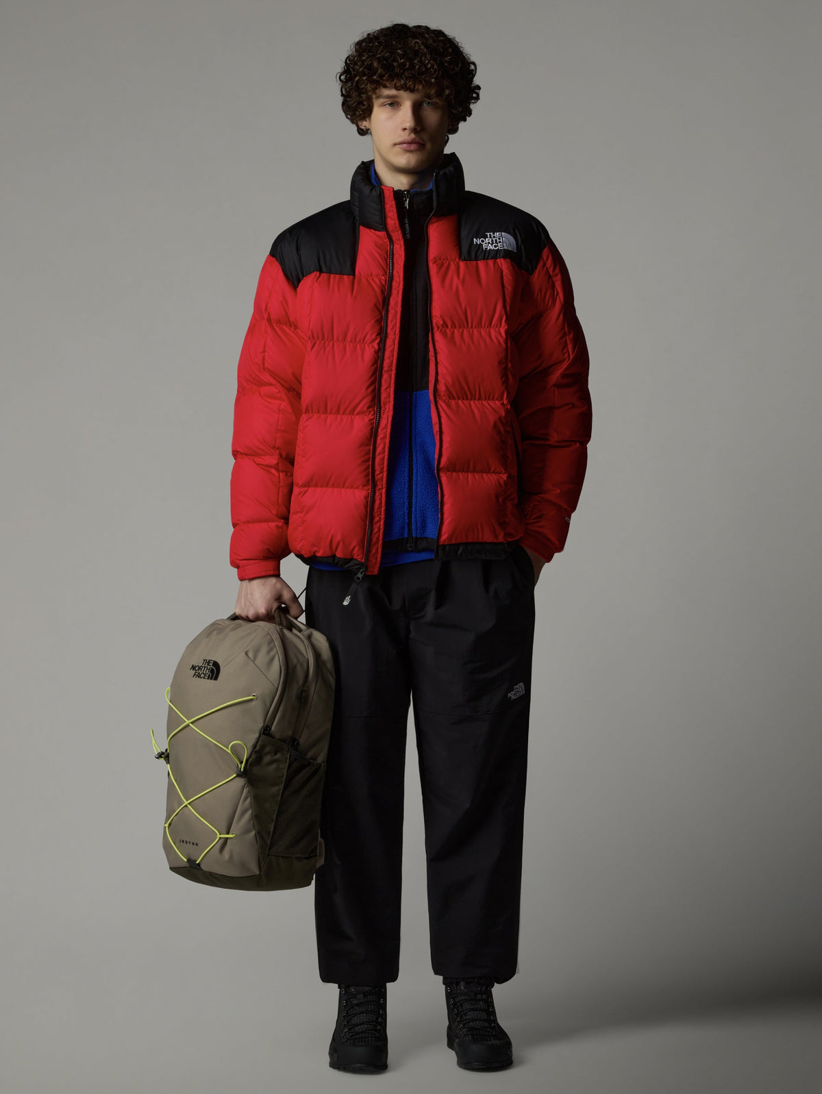 2026 New Arrival Giaccone Corto Trapuntato in Piuma Lhotse Rosso