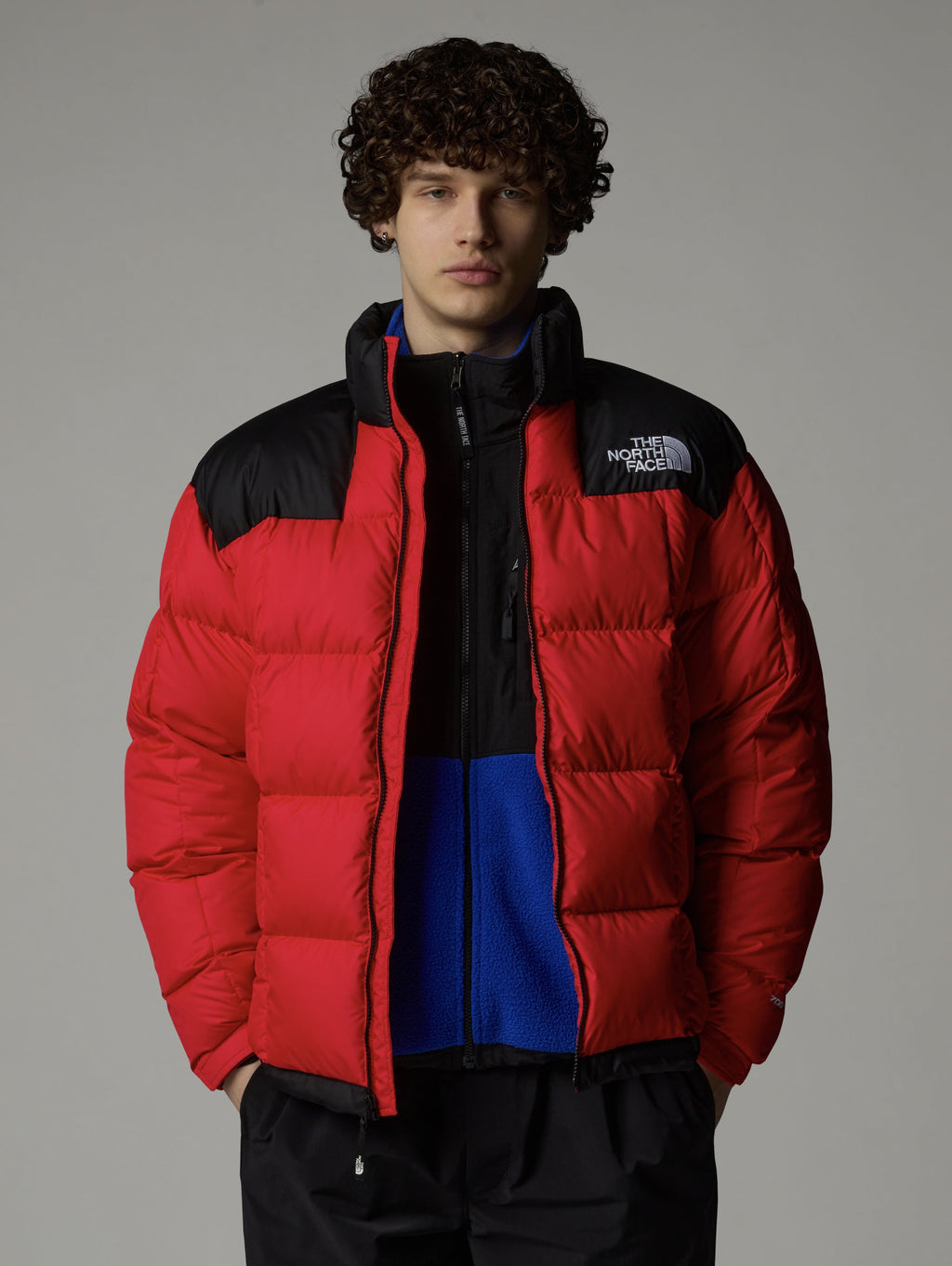 2026 New Arrival Giaccone Corto Trapuntato in Piuma Lhotse Rosso