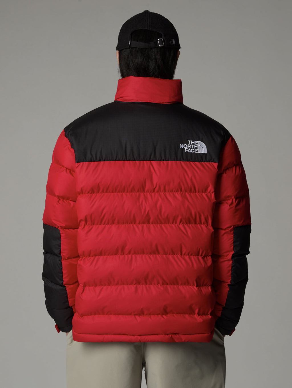 2026 New Arrival Giaccone Color Block Imbottito Limbara Rosso