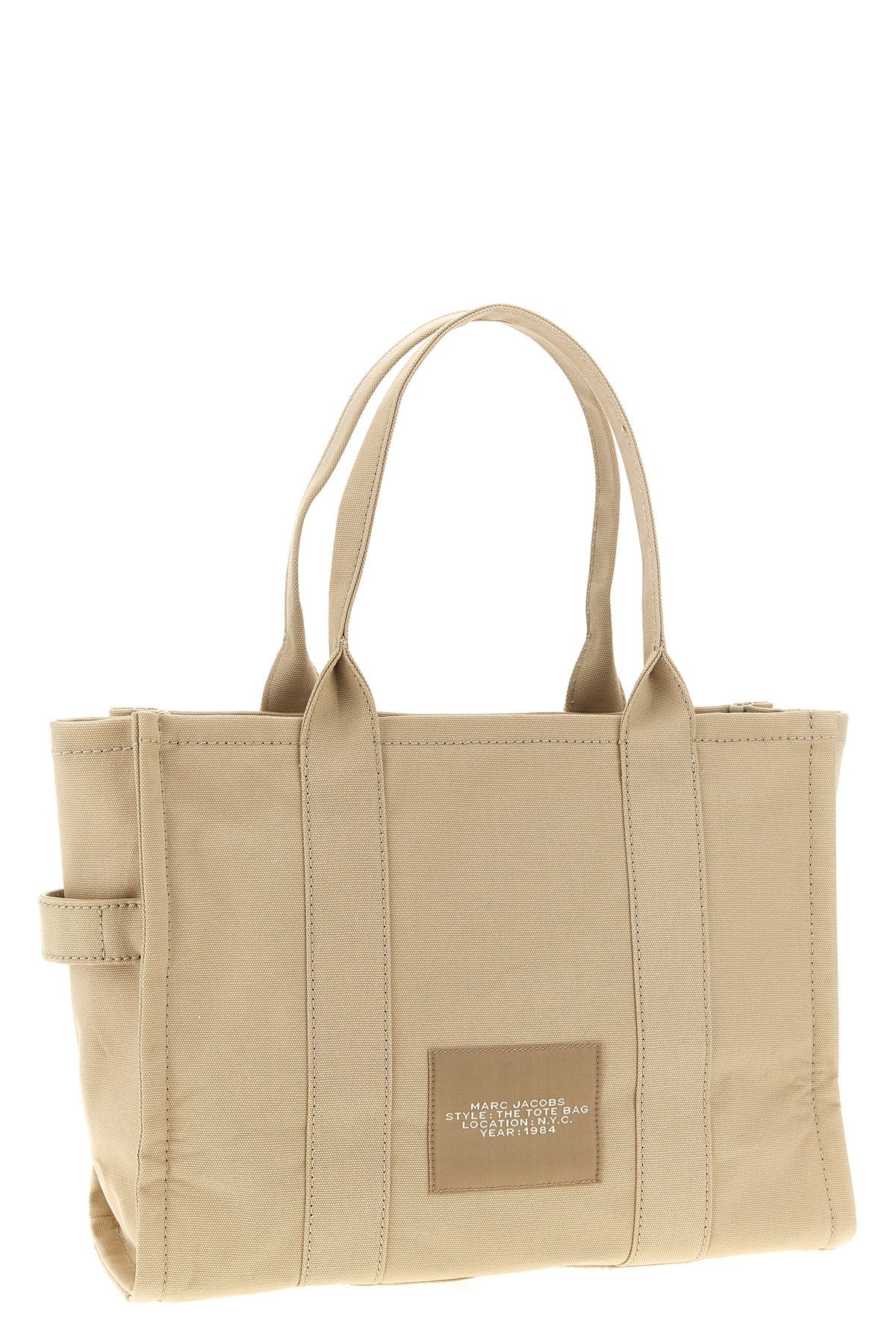 2026 New Arrival shopping the canvas large tote in textured cotton canvas