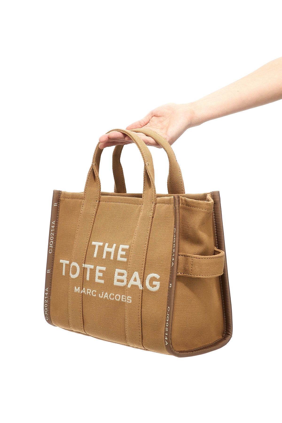 2026 New Arrival the jacquard medium tote braided jacquard fabric shopping bag