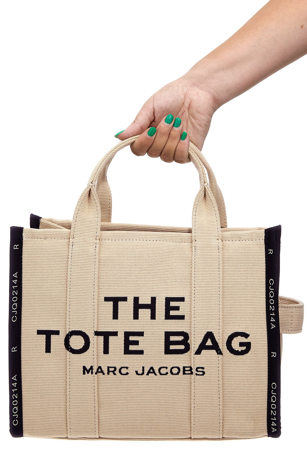 2026 New Arrival the jacquard medium tote cotton canvas shopping bag