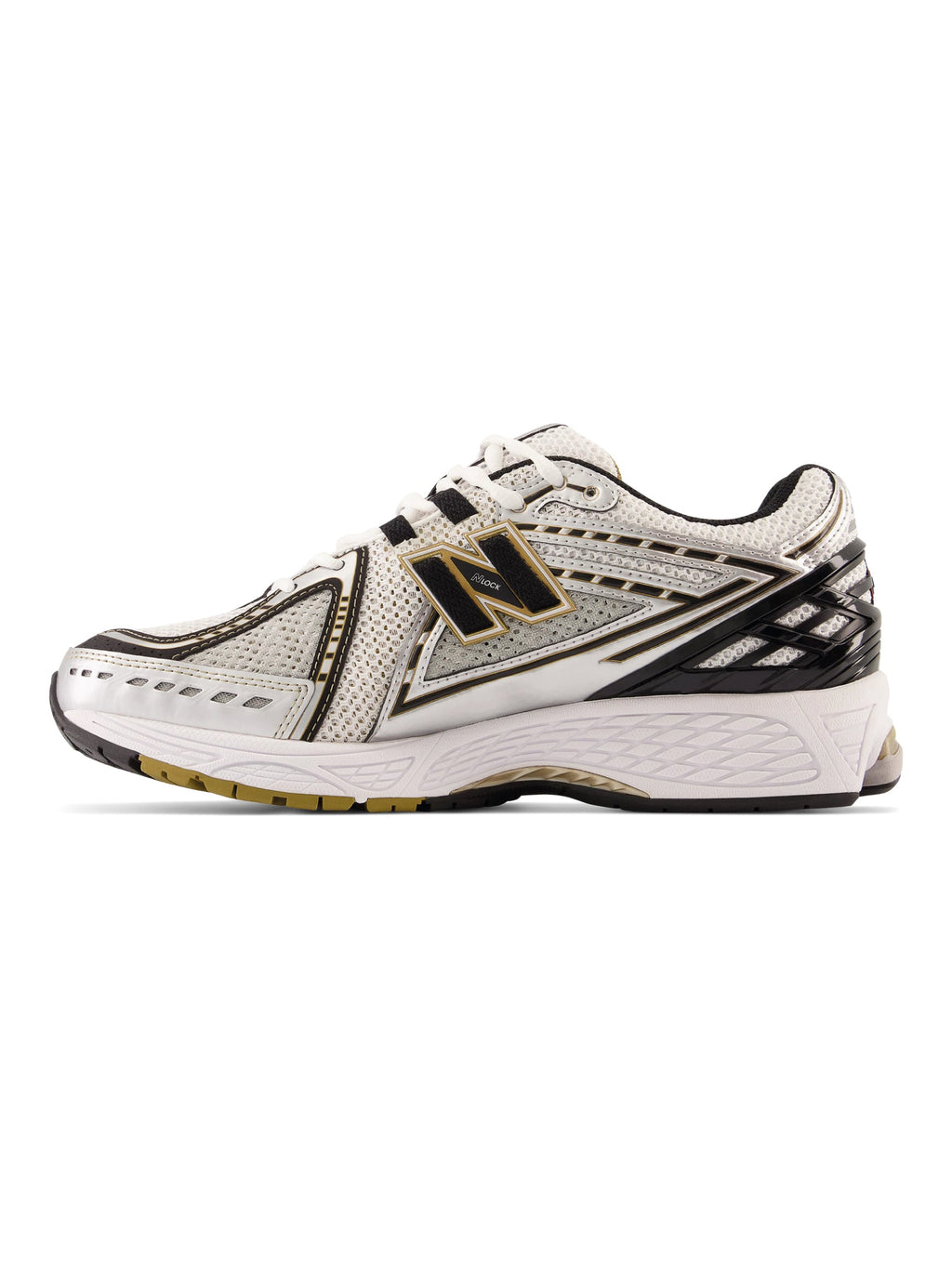 2026 New Arrival Sneakers Retr Running 1906R da Donna Bianco/Nero/Oro